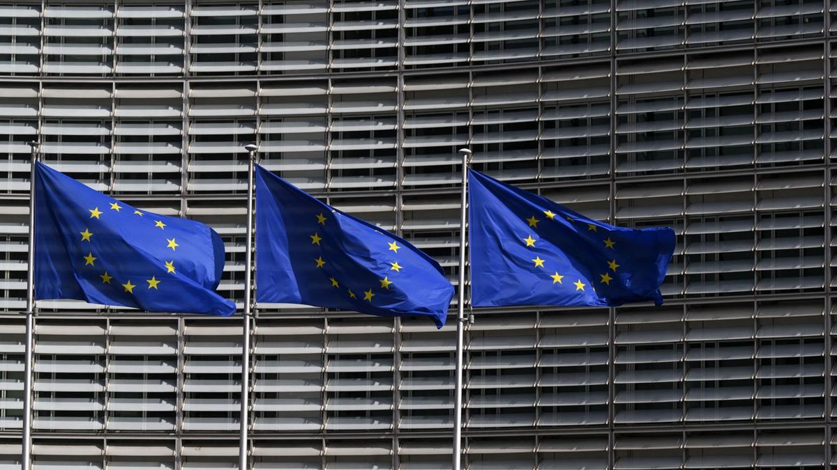 Magyar Péter brüsszeli megállapodást ígér a választóknak. Fotó: AFP/Nicolas Tucat