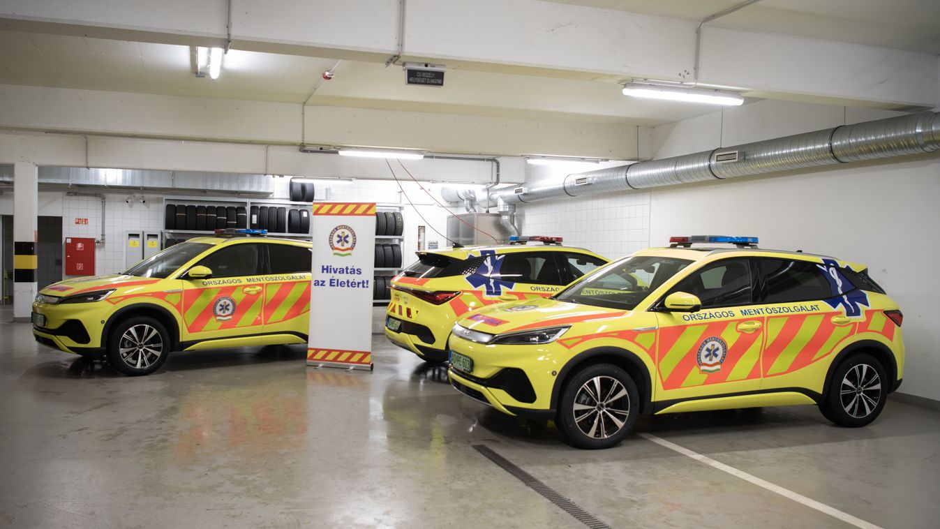 Új korszak kezdődik: BYD mentőautó érkezik Szegedre