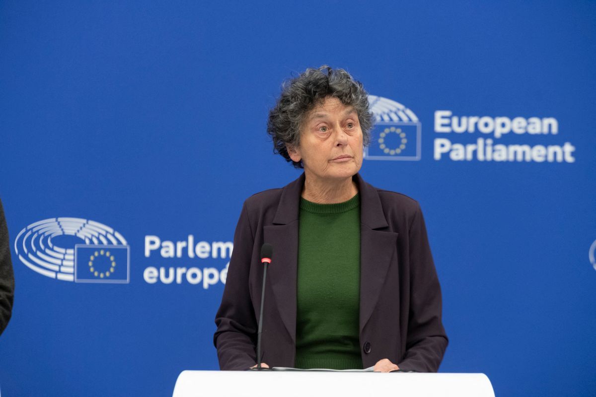 Brüsszel szinte azonnal akcióba lépett, Tineke Strik a befagyasztott EU-s forrásokról tart sajtótájékoztatót