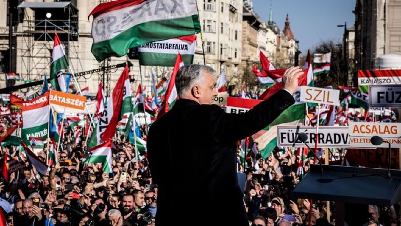 Budapesten tart kampányzáró beszédet Orbán Viktor +élő videó