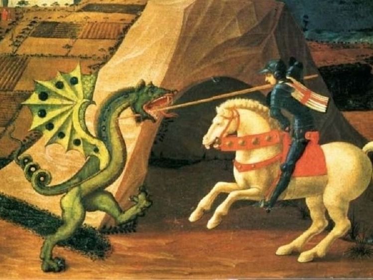 Szent György alakja a történelemben, a lovagkorban és az egyházban