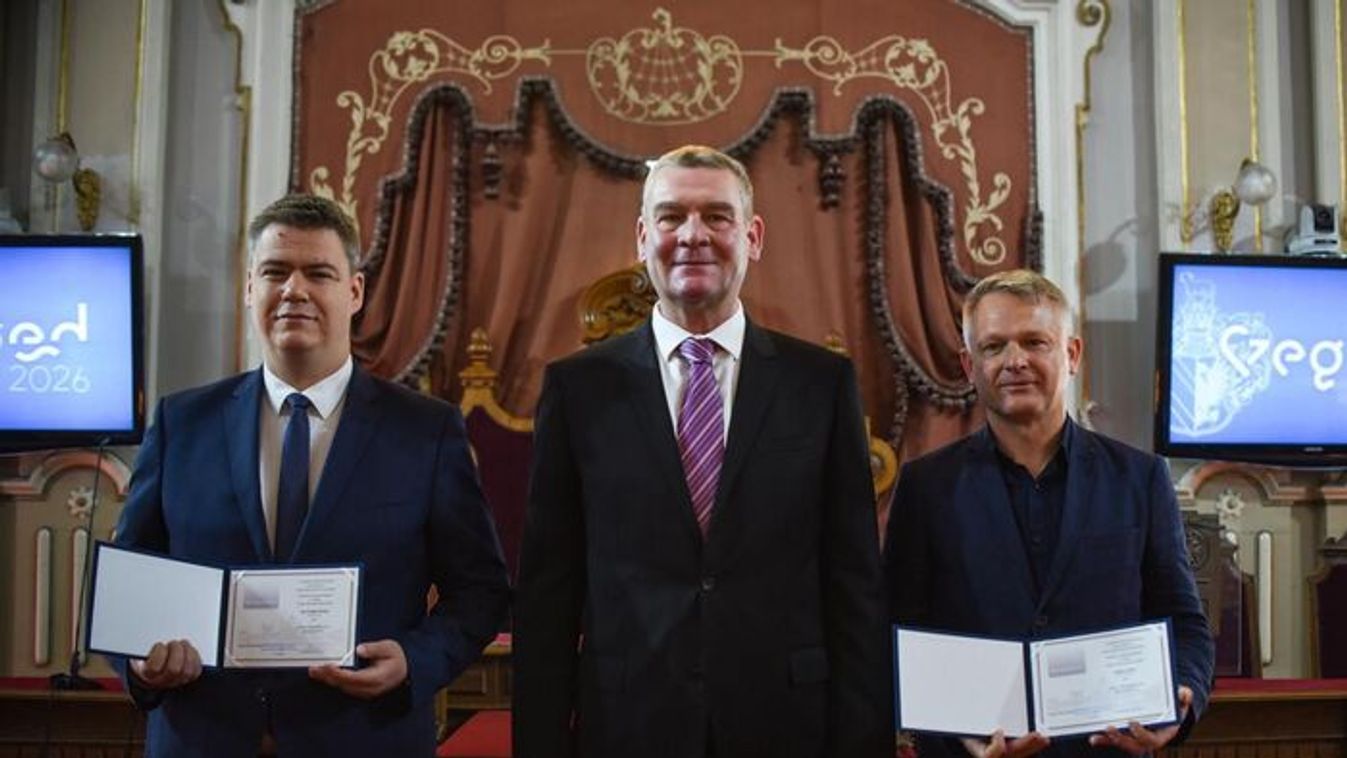 Átvette megbízólevelét a két szegedi országgyűlési képviselő