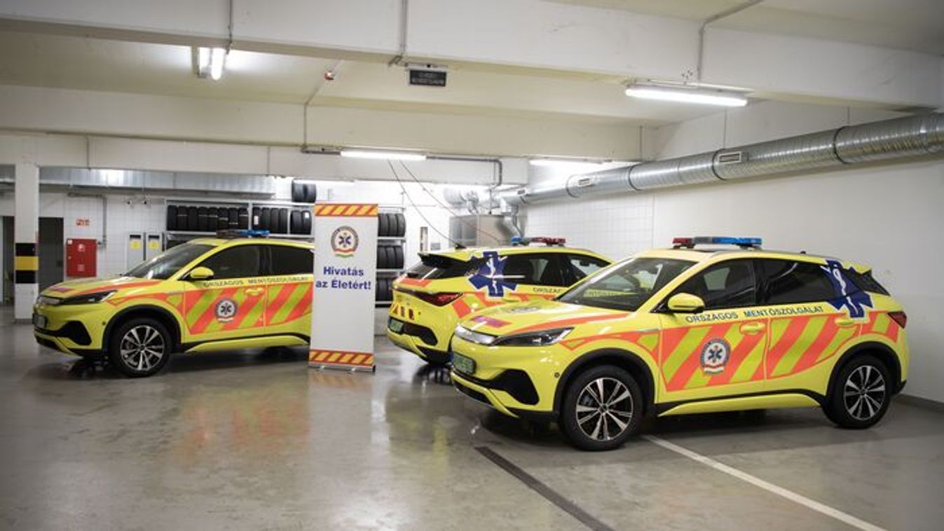Új korszak kezdődik: BYD mentőautó érkezik Szegedre