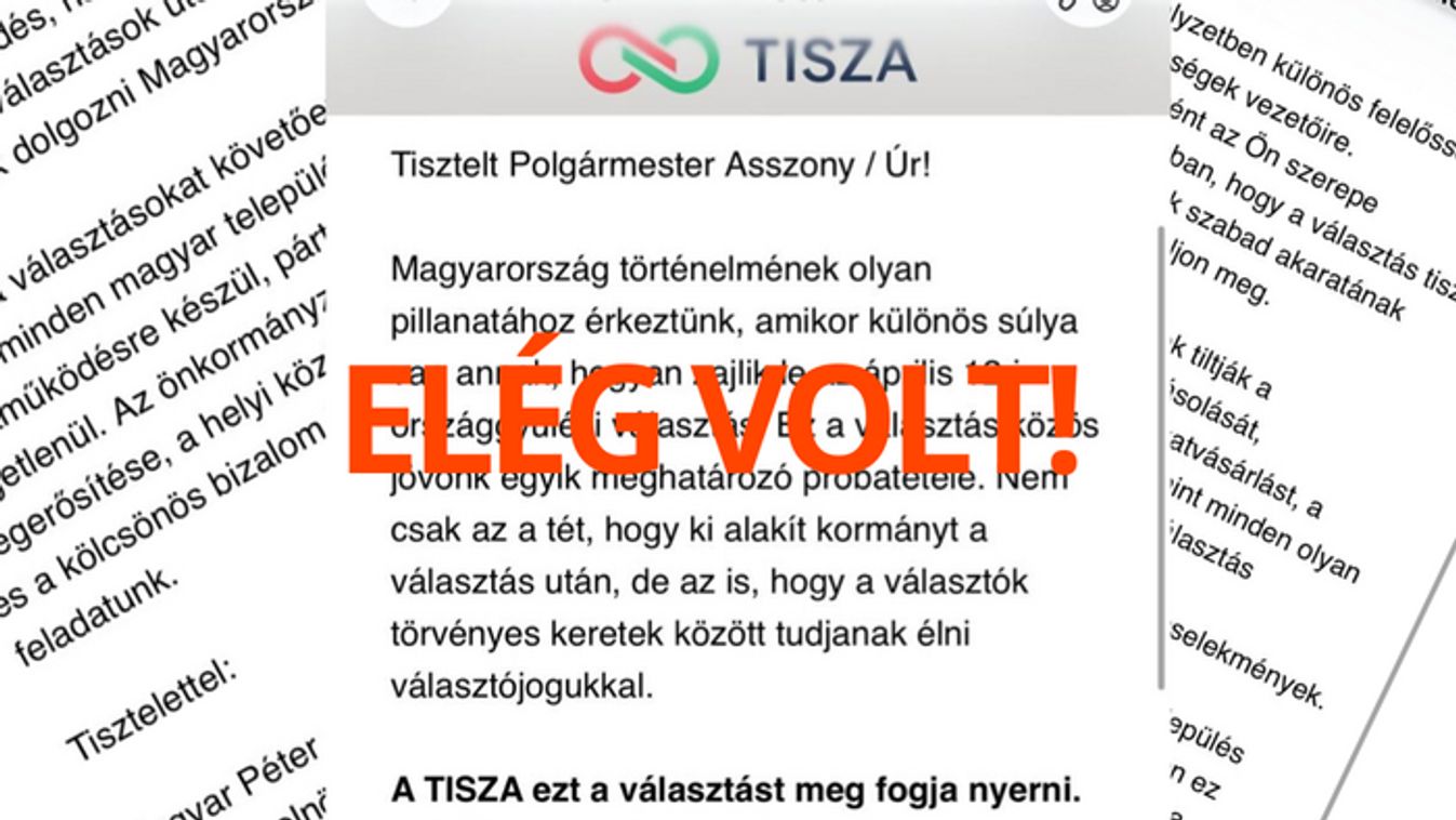 A Homokhátság polgármesterei együtt mondják: Elég a Tisza gyűlöletkampányából!