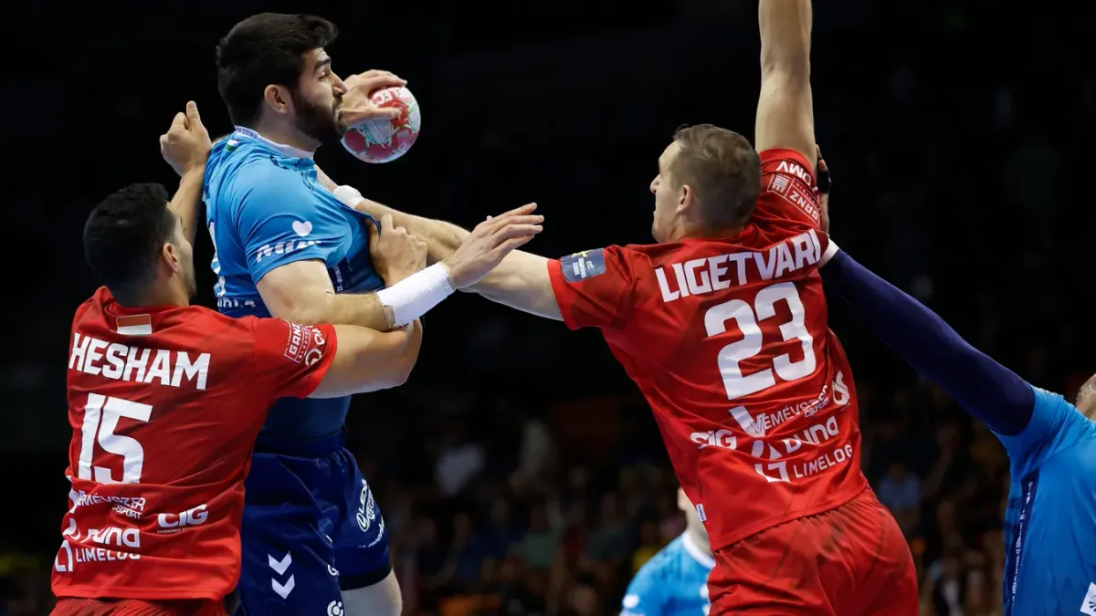 Óriási csatát hozott a Pick Szeged és a Veszprém elődöntője. (Fotó: Árvai Károly/Nemzeti Sport)