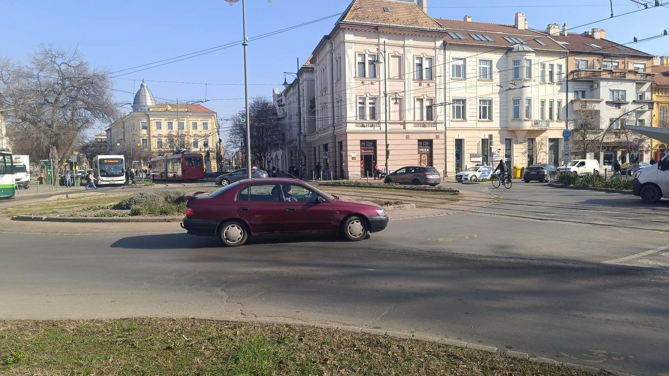 Fontos üzenetet küldött az autósoknak a rendőrség Szegeden +videó
