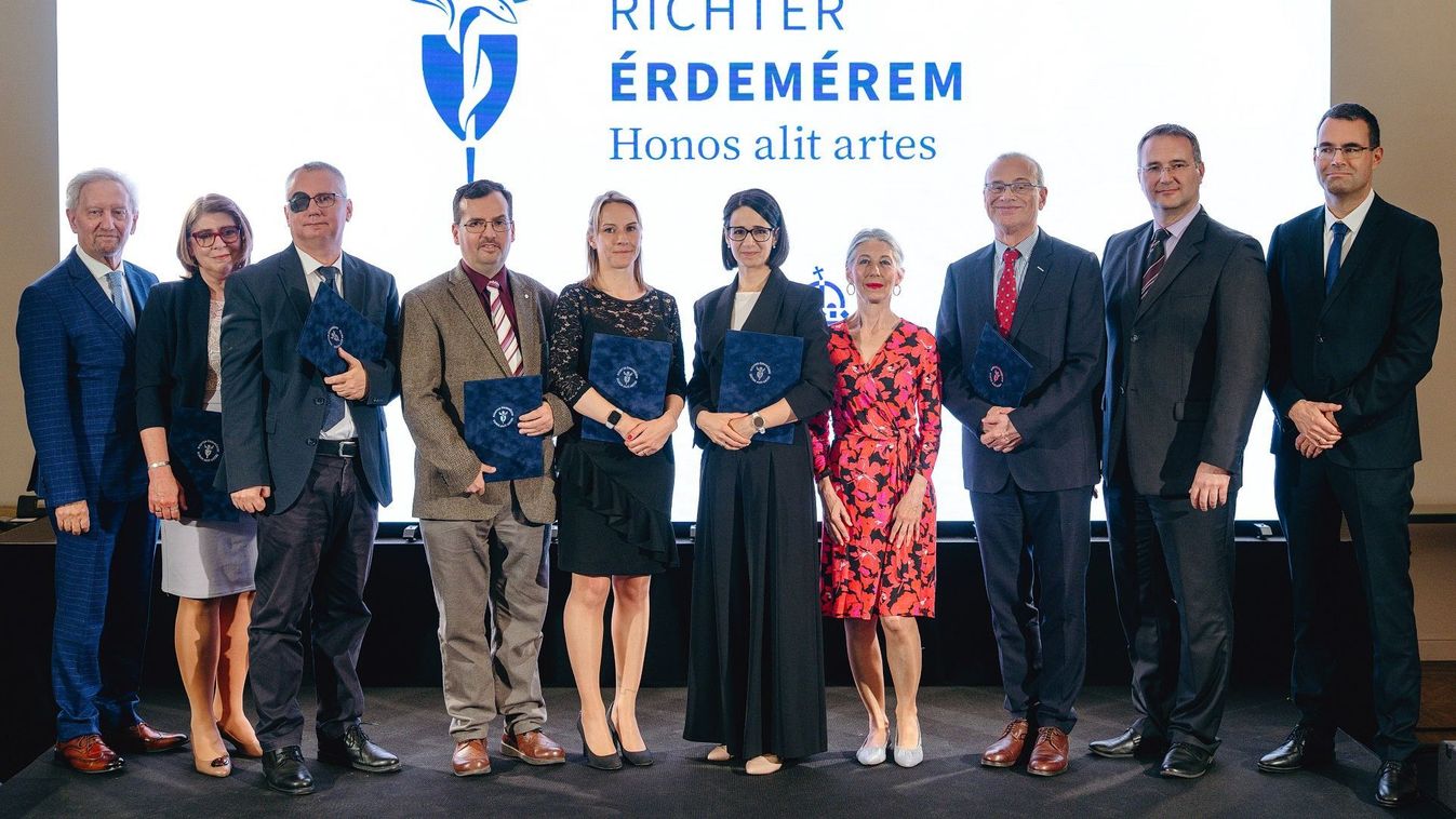 Szegedi professzort díjaztak a Richter Érdemérem idei gáláján