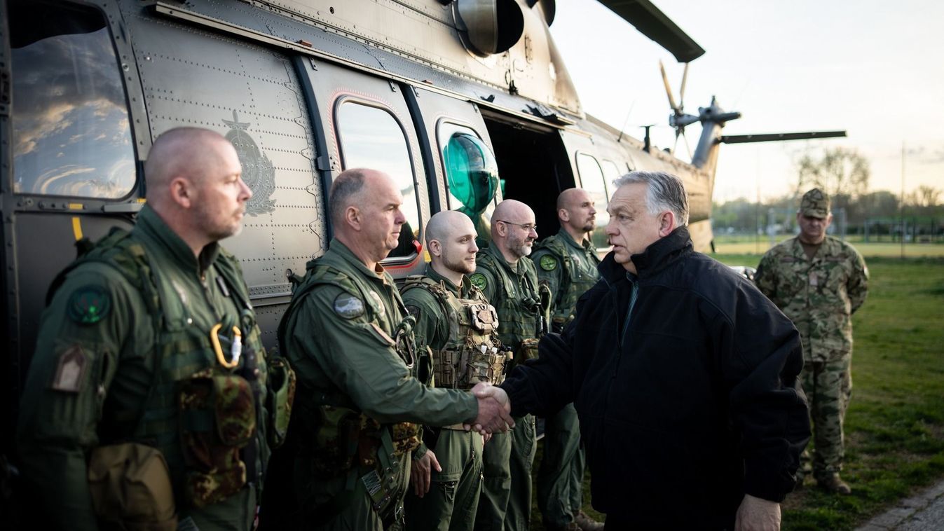 Orbán Viktor rendkívüli tájékoztatót tartott Kiskundorozsmánál + videó