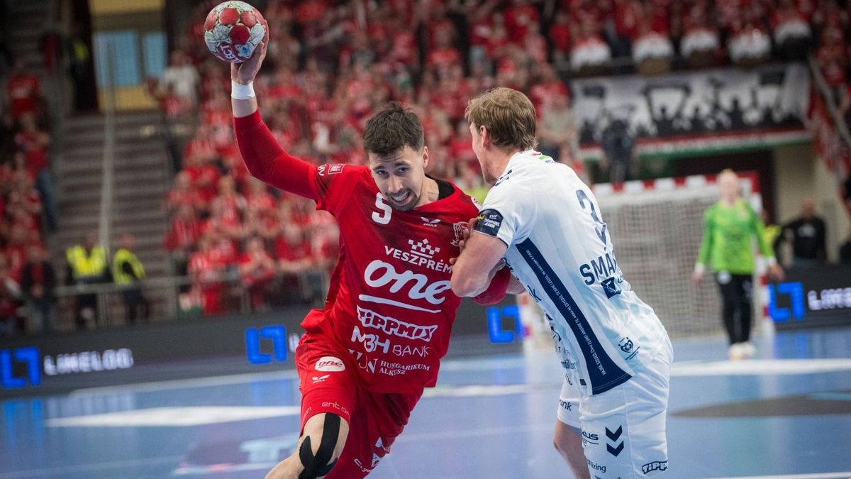 A második félidőben nagyobb volt a tempó, túl sok hibát követett el a Pick Szeged. (Fotó: One Veszprém)