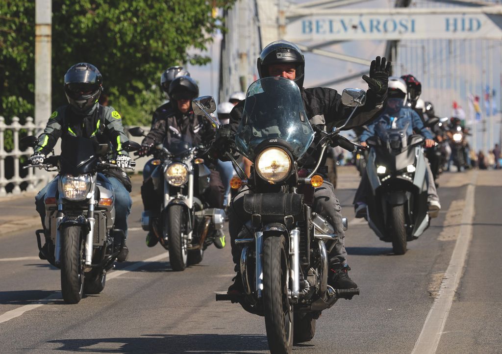 Szeged – 2026.05.09. Jótékonysági motoros felvonulás a gyermekklinika Reménysugár Alapítvány támogatására.
Képen: 
Fotó: Karnok Csaba (KC) – Délmagyarország (DM)
