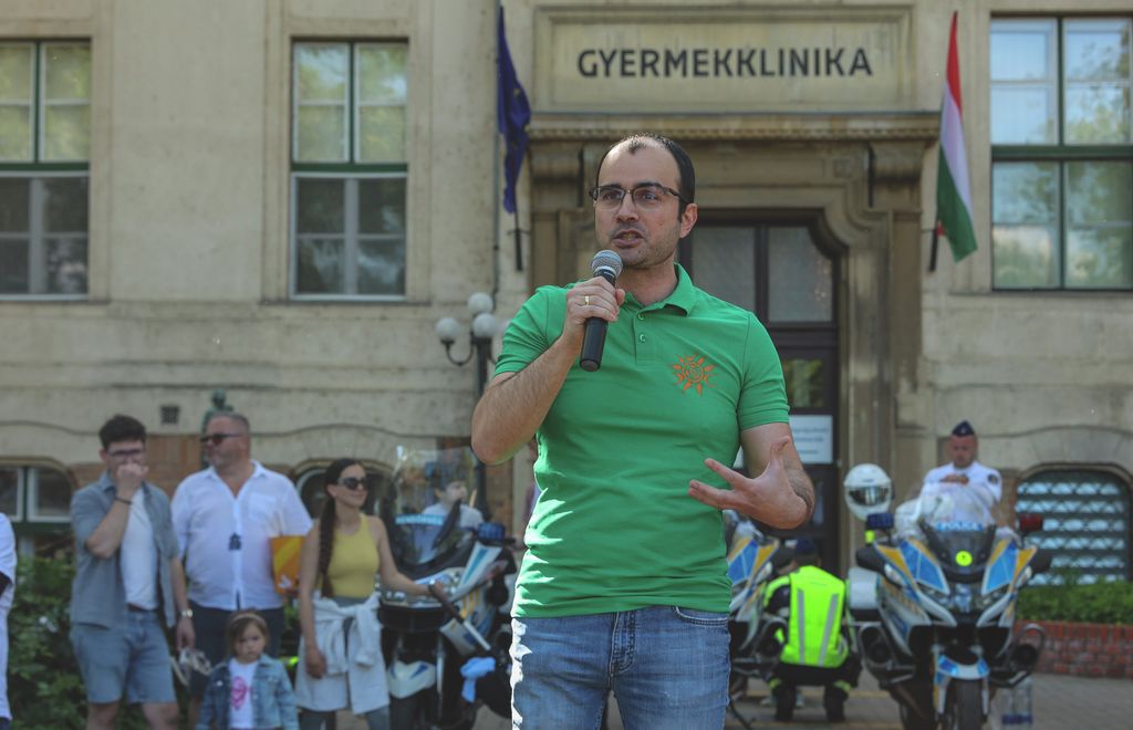 Szeged – 2026.05.09. Jótékonysági motoros felvonulás a gyermekklinika Reménysugár Alapítvány támogatására.
Képen: 
Fotó: Karnok Csaba (KC) – Délmagyarország (DM)