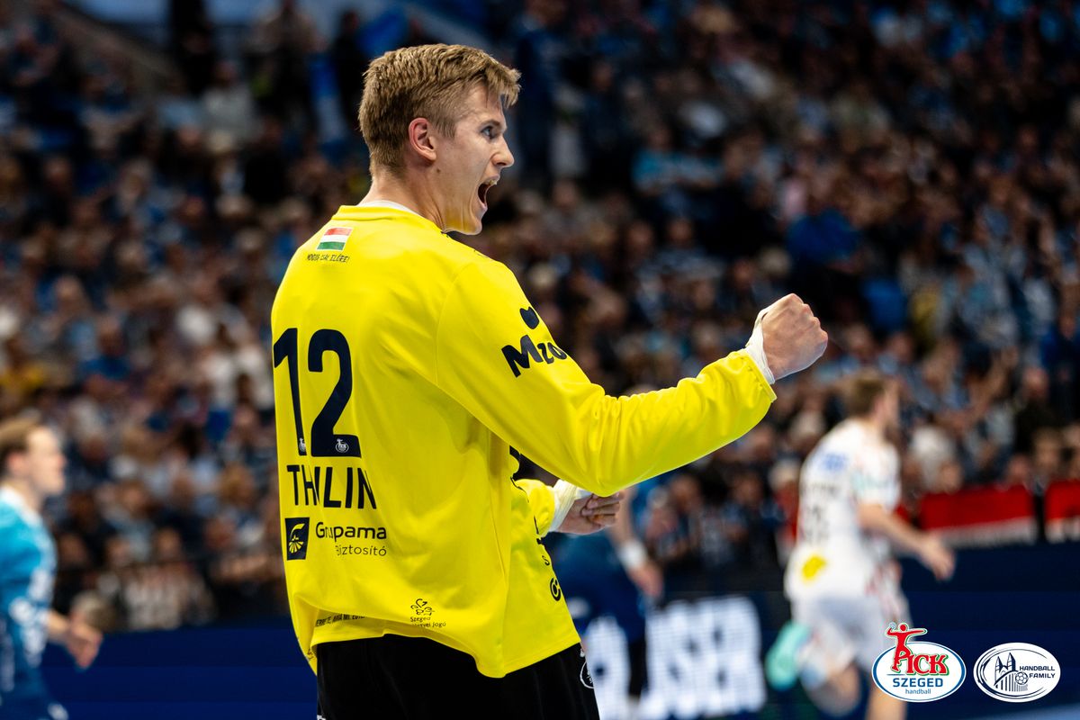 Tobias Thulin könnyen lehet, hogy nem tölti ki szerződését a Pick Szegednél. (Fotó: Sólya Eliza)