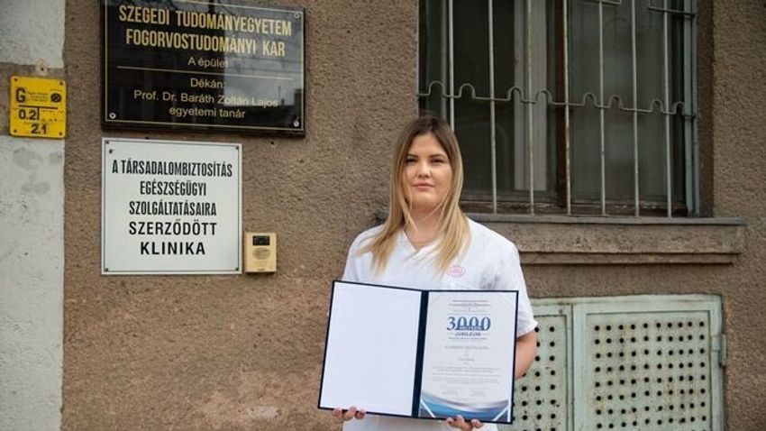 Több mint ezer szűréssel segítette a betegeket az SZTE hallgatója