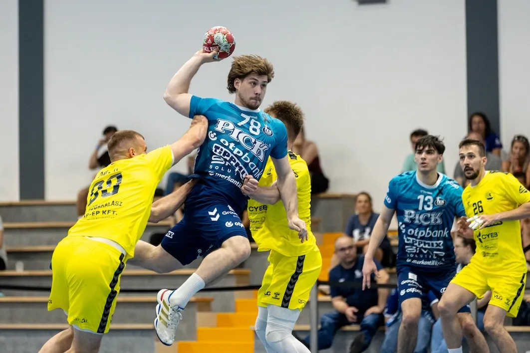 Két góllal debütált a Pick Szeged fiatalja. (Fotó: Sólya Eliza)