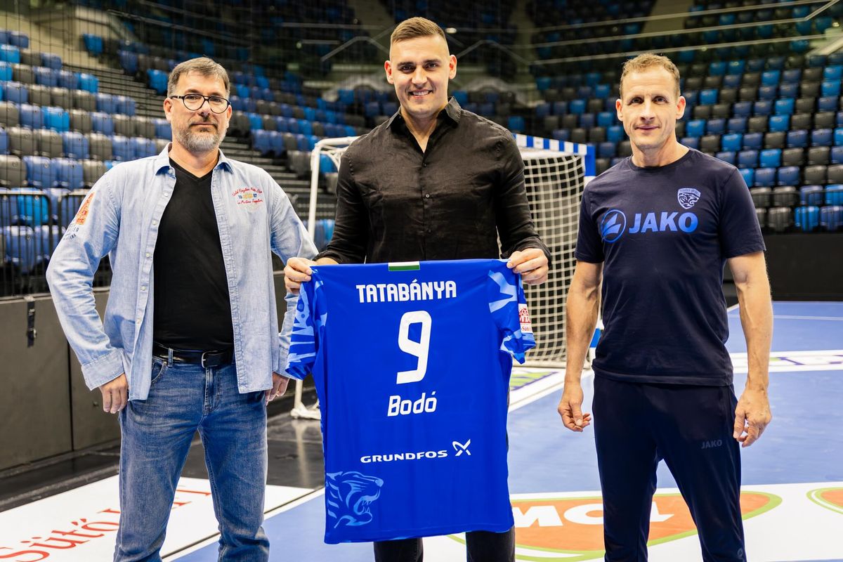 Bodó Richárd visszatér korábbi klubjához. (Fotó: Tatabánya Kézilabda Klub)