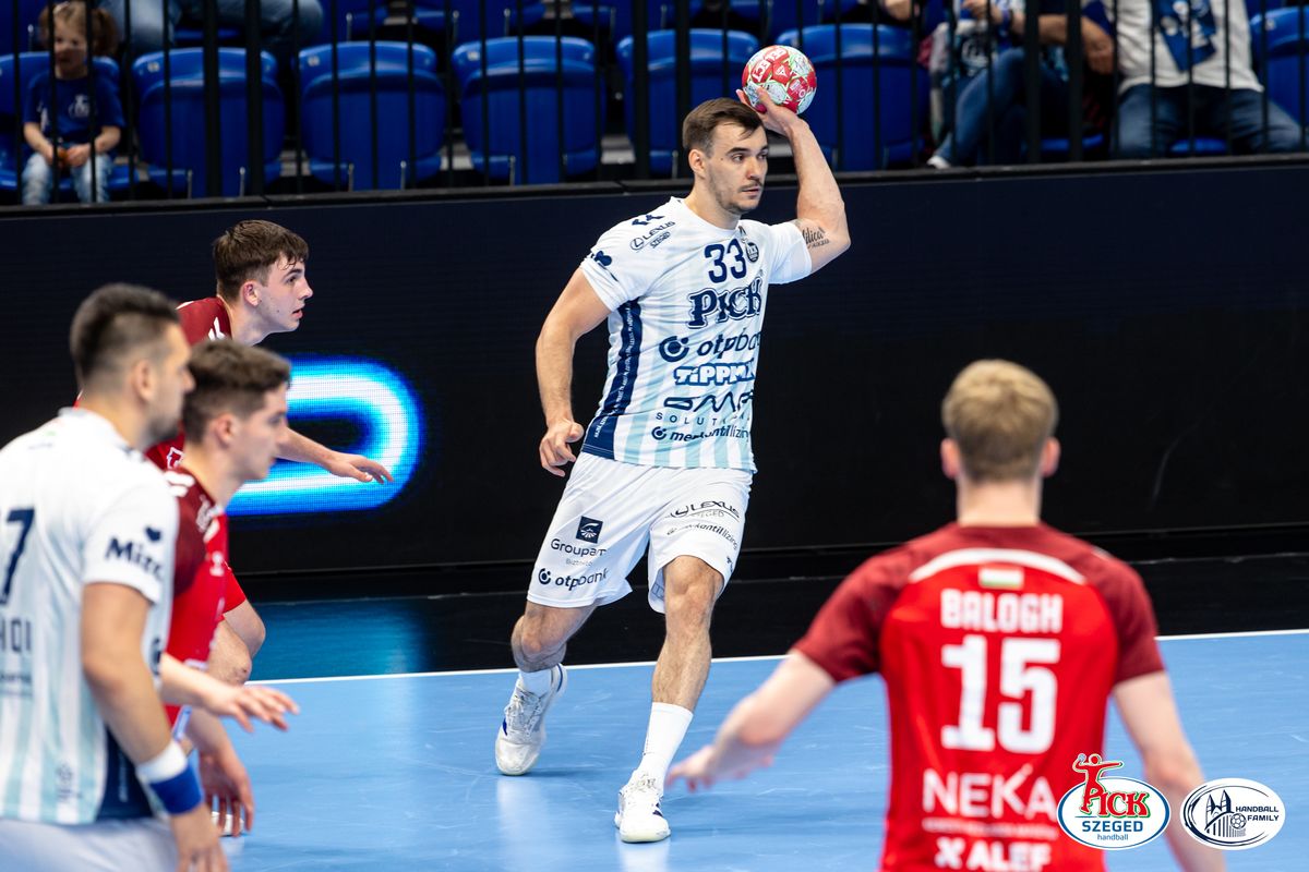 Önbizalomnövelő sikert aratott a Pick Szeged szombaton. (Fotó: Sólya Eliza)