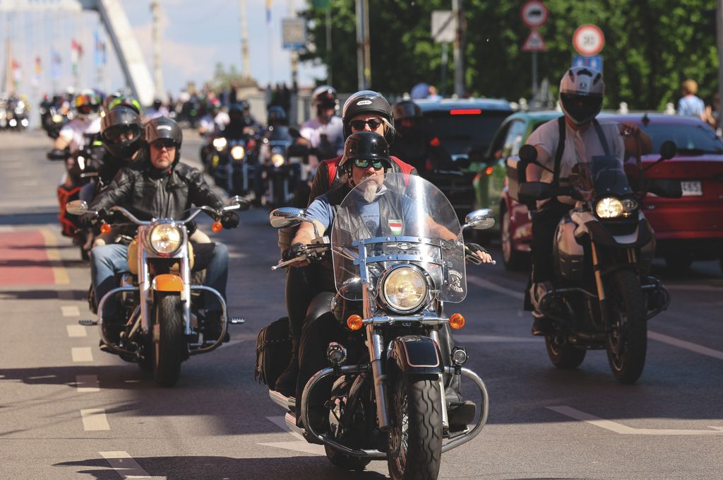 Szeged – 2026.05.09. Jótékonysági motoros felvonulás a gyermekklinika Reménysugár Alapítvány támogatására.
Képen: 
Fotó: Karnok Csaba (KC) – Délmagyarország (DM)