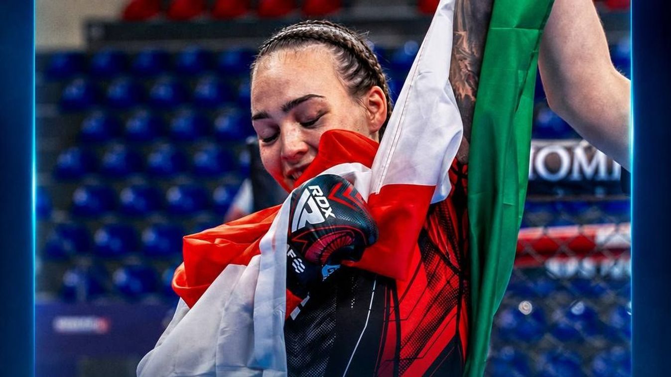 Az óriást is legyőzte, a Balkán királynője lett a szegedi MMA-harcos