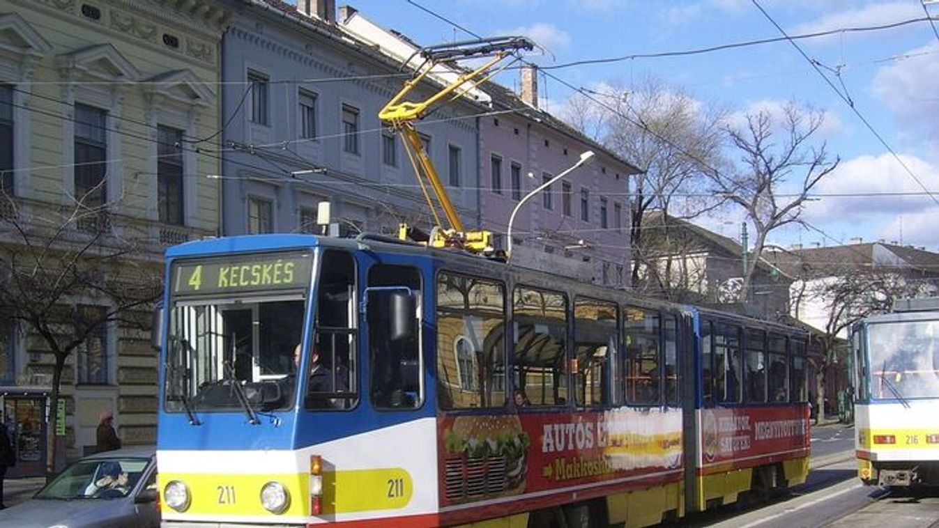 Hétvégére felforgatják a 4-es villamos közlekedését Szegeden