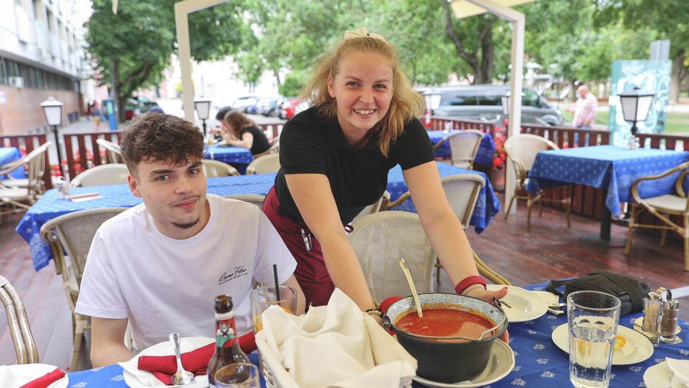 Egy tányér halászlé mellett vett búcsút Szegedtől a francia cserediák