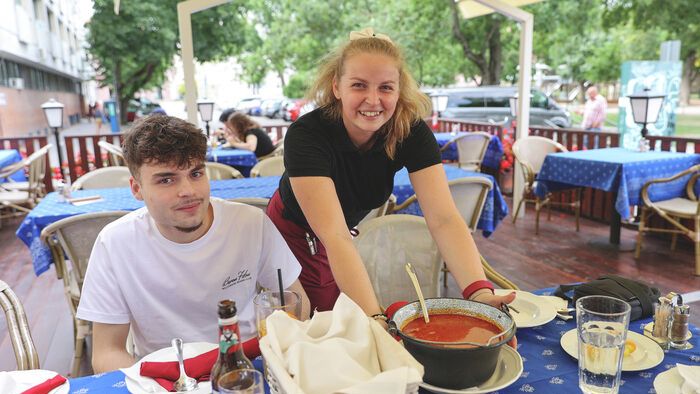 Egy tányér halászlé mellett vett búcsút Szegedtől a francia cserediák