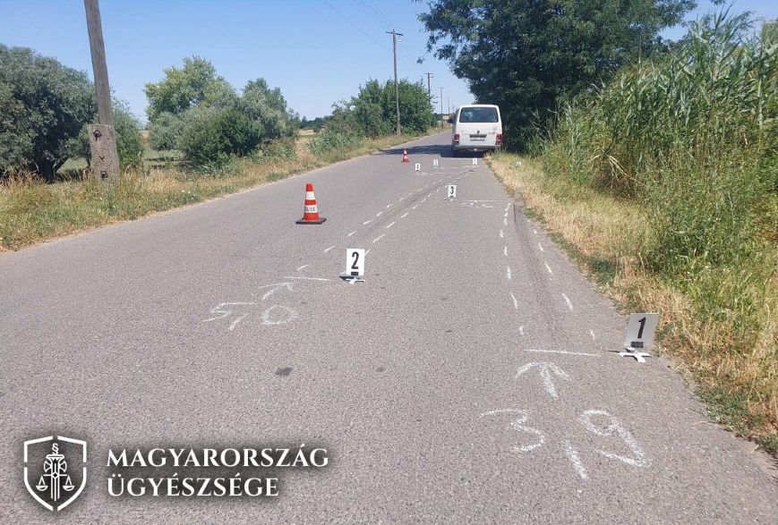 kerékpáros baleset
